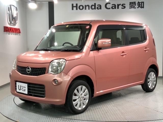 日産 モコ Ｘ　最長５年保証　禁煙車　純正ＣＤ　Ｒカメラ　純正アルミ　スマートキー　ドアバイザー