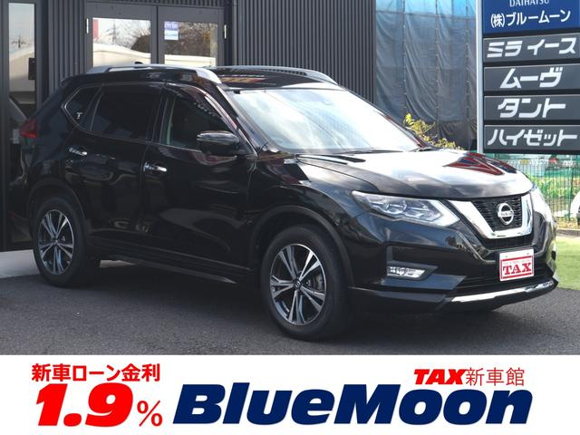 日産 エクストレイル ２０Ｘｉ　【３．９％ローン】４ＷＤ　純正９型ＳＤナビＴＶ　Ｂｌｕｅｔｏｏｔｈ　アラウンドビューモニター　ＥＴＣ　ドラレコ　黒革　エマージェンシーブレーキ　プロパイロット　パワーバックドア　ＬＥＤライト　禁煙車