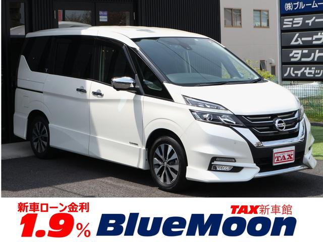 日産 セレナ ハイウェイスター　ＶセレクションＩＩ　【３．９％ローン】アルパイン１１型ナビ／１２．８型フリップダウン　アラウンドビューＭ　フルセグＴＶ　両側Ｐスラ　ワンオーナー　プロパイロット　セーフティパックＢ　デジタルルームミラー　Ｐアシスト