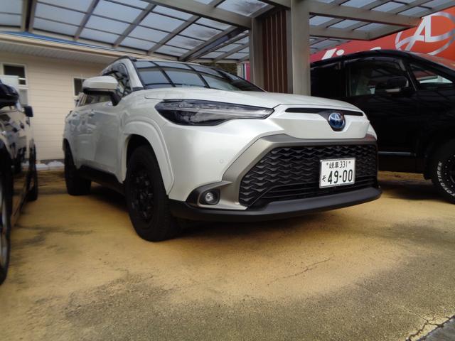 トヨタ カローラクロス ハイブリッド Z カラードフェンダー レイズ