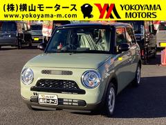 アルトラパン ハイブリッドX 届出済未使用車 衝突軽減ブレーキ スマートキー プッシュスタート シートヒーター オートライト LEDヘッドランプ 電動格納ミラー ベンチシート フルフラット オートエアコン 革巻きステアリング 中古車画像
