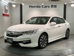 ホンダ　アコードハイブリッド　ＥＸ　ＨｏｎｄａＳＥＮＳＩＮＧ１年保証純正ナビ　電動パワーシート　前席シートヒーター