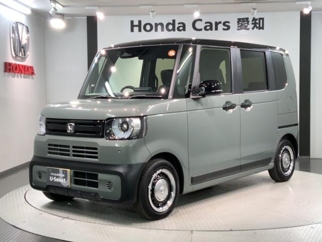 Ｎ－ＢＯＸジョイ ターボ　ＨＳＥＮＳＩＮＧ２ト－ン新車保証試乗車　整備記録簿　ＬＥＤヘッド　ＥＴＣ車載器　オートエアコン　バックカメラ　両側電動ドア　パワーウィンドウ　キーフリー　シートヒーター　フルセグ　スマートキー　ＤＶＤ（1枚目）