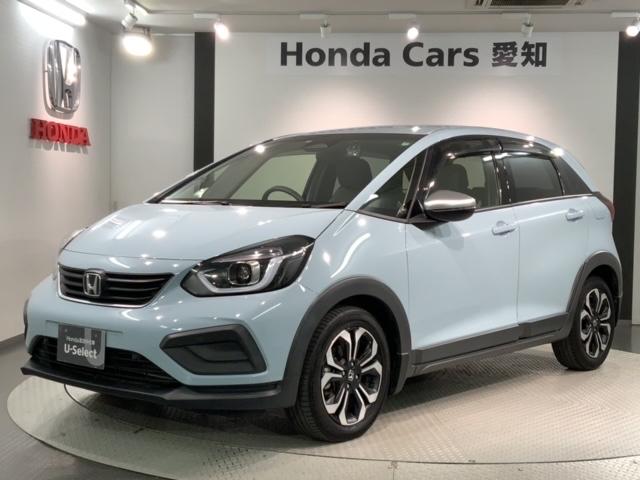 フィット(ホンダ) クロスター　Ｈ　ＳＥＮＳＩＮＧ　最長５年保証　ナビＶＸＭ−２０５ＶＦＥｉ　ＴＶ　Ｒカメラ　ＢＴオ−ディオ　ＤＶＤ　ドラレコ　ＥＴＣ　ＬＥＤライト　ＶＳＡ　クルコン　アルミ　スマートキー　盗難防止装置　整備記録簿 中古車画像