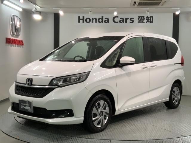 ホンダ フリードハイブリッド ハイブリッド・Ｇ　ＨｏｎｄａＳＥＮＳＩＮＧ新車保証試乗禁煙車　左右パワースライドドア　Ｓキー　バックカメラ　シ－トヒ－タ－　フルセグＴＶ　ＬＥＤライト　クルーズコントロール　ワンオーナー　パワーステアリング　ＤＶＤ再生