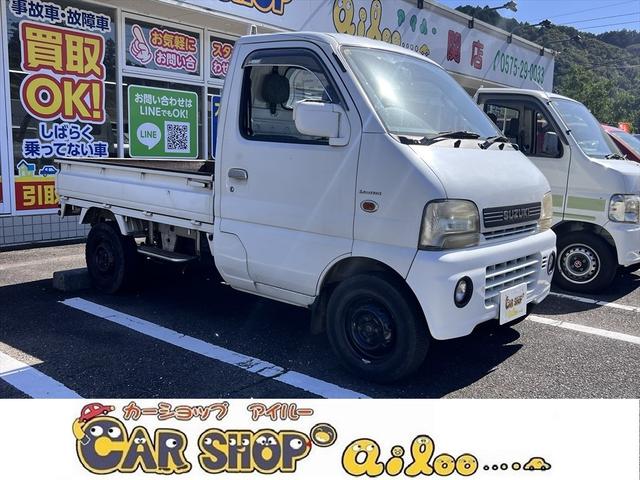 キャリイトラック ＫＵ　３方開　フロアオートマ　エアコン　１２インチ（1枚目）