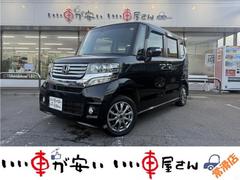 N-BOXカスタム G・Aパッケージ 禁煙 ナビTV Bモニ スマキ― フォグ アルミ エアロ 電スラ 保証付き 中古車画像