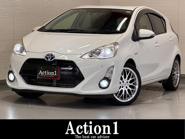 純正ナビ　Ｂカメラ装着！アクアが入庫いたしました！！ ☆Ｂｌｕｅｔｏｏｔｈ　クリアランスソナー　クルーズコントロール　ＥＴＣ！