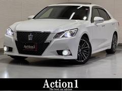 クラウン アスリートS サンルーフ シートヒーターベンチレーション 純正ナビ Bカメラ ETC パワーシート 純正18インチAW Bluetooth フルセグTV ステアリングリモコン プッシュスタート スマートキー 中古車画像