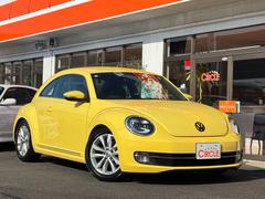 ザ・ビートル デザインレザーパッケージ ドライブレコーダー ETC ナビ TV オートクルーズコントロール AT HID キーレスエントリー シートヒーター アルミホイール 盗難防止システム ABS CD DVD再生 USB 中古車画像