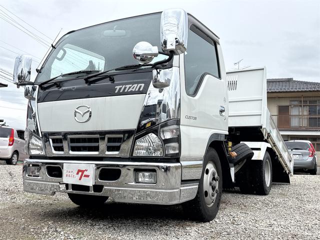 タイタントラック 　カスタム　トラック　ＭＴ　後輪ダブル　ＥＴＣ　キーレスエントリー　エアコン　パワーウィンドウ（1枚目）