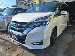 セレナ ハイウェイスター プロパイロットエディション ドライブレコーダー TV クリアランスソナー オートクルーズコントロール パークアシスト 衝突被害軽減システム 両側電動スライドドア スマートキー アイドリングストップ 電動格納ミラー 後席モニター 中古車画像