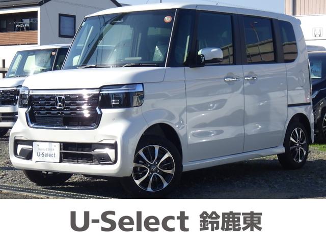 Ｎ−ＢＯＸカスタム(ホンダ) ベースグレード　３１８６０Ｇ３　オーディオレス　ＬＥＤヘッドライト　衝突軽減ブレーキ　左電動スライドドア　シートヒーター 中古車画像