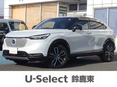 ヴェゼル e:HEVPLaY ホンダコネクトナビ ETC シートヒーター マルチビューカメラ パワーテールゲート 後退出庫サポート パノラマルーフ ブラインドスポットインフォーメーション ステアリングヒーター 中古車画像