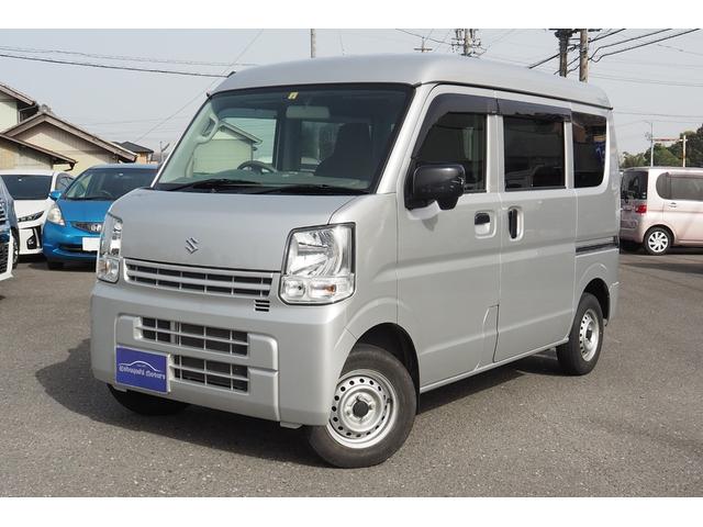 エブリイ ＰＡリミテッド　ハイルーフ　ＡＴ　５ＡＧＳ車　２速発進　エアコン　パワステ　ＡＭ／ＦＭラジオ　ＵＳＢ電源ＴＹＰＥ－Ａ・Ｃ　１２Ｖソケット　オートライト　キーレスエントリー　オーバーヘッドシェルフ　前席パワーウィンドウ（1枚目）