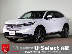 ヴェゼル e:HEVZ ギャザズ9インチナビ フルセグTV ブルートゥース バックカメラ ETC車載器 ハーフレザーS シート&ステアリングヒーター LEDオートライト ワンオーナー 禁煙車 ドラレコ前後 パーキングセンサー 中古車画像