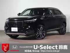 ヴェゼル e:HEVZ ギャザズ9インチナビ フルセグTV ブルートゥース バックカメラ ETC車載器 ハーフレザーS シート&ステアリングヒーター LEDオートライト ワンオーナー 禁煙車 パーキングセンサー パドルシフト 中古車画像