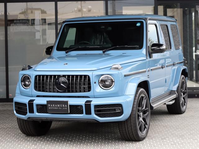 メルセデスＡＭＧ Ｇクラス Ｇ６３　４ＷＤ　特注車　ＡＭＧナイトＰ／Ｍａｎｕｆａｋｔｕｒ／特注カラー