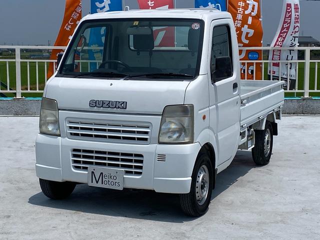 キャリイトラック ＫＣ　３ヶ月自社保証　ＭＴ　エアコン　パワステ　車検整備２年付き（1枚目）