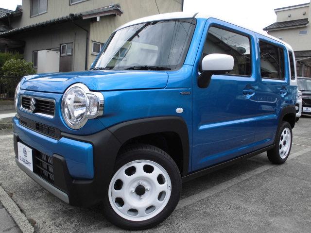 ハイブリッドG 届出済未使用車・デュアルブレーキサポート・リアパーキングセンサー・アイドリングストップ・プッシュスタートエンジン(1枚目)