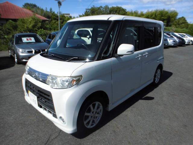 タント カスタムＬ　スライドドア　ナビ　ＴＶ　ＣＤ／ＤＶＤ　スマートキー　車検整備付（1枚目）
