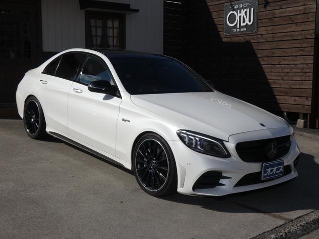 Ｃクラス(AMG) Ｃ４３　４マチック　ＫＷ車高調・ｚｅｅｓ　ｐｒｏｊｅｃｔ　ワンオフマフラー（可変バルブ付）※センターパイプ＋リアピース・ワンオフスポーツダウンパイプ・Ｔｕｎｉｎｇ　Ｆａｃｔｏｒｙ　ＺＥＲＯ 中古車画像