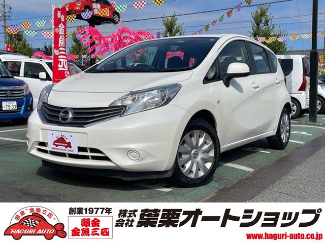 ノート Ｓ　ＤＩＧ－Ｓ　ナビ　ＥＴＣ　キーレスエントリー　アイドリングストップ　ＣＶＴ　衝突安全ボディ　ＡＢＳ　ＣＤ　ミュージックプレイヤー接続可　エアコン　パワーステアリング（1枚目）