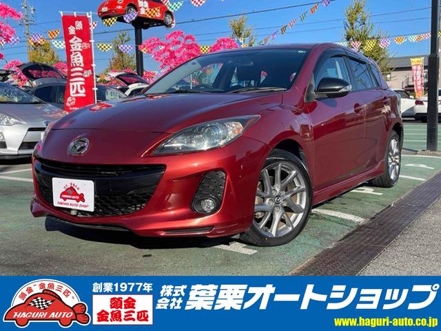 アクセラスポーツ（マツダ）２０Ｓ−スカイアクティブ　スポーツエディション　ＥＴＣ　バックカメラ　ナビ　ＴＶ　アルミホイール　オートライト　ＨＩＤ　スマートキー　アイドリングストップ　電動格納ミラー　ＡＴ　盗難防止システム　衝突安全ボディ　ＡＢＳ　ＥＳＣ　Ｂｌｕｅｔｏｏｔｈ 中古車画像