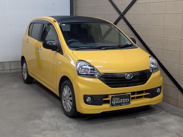 ミライース(ダイハツ) Ｘ　リミテッドＳＡ　純正ＳＤナビ　フルセグ　Ｂｌｕｅｔｏｏｔｈ　ＥＴＣ　純正ＯＰカーボン調ルーフラッピング 中古車画像