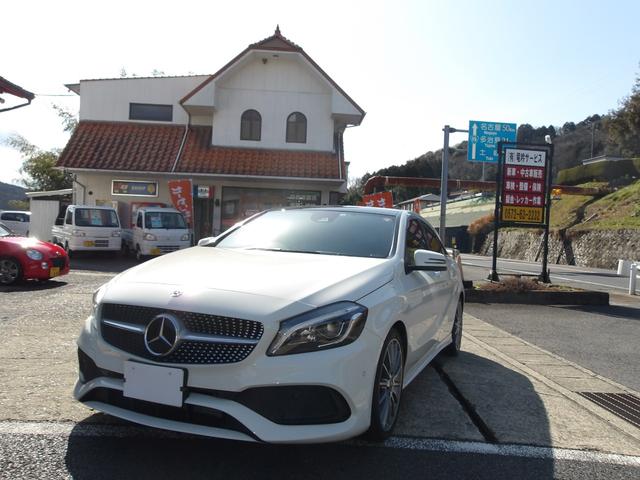 Ａクラス Ａ１８０　ＡＭＧ　スタイル　レーダーセーフティーＰＫＧ　アドバンスドＰＫＧ　スライディングルーフ　ナビＰＫＧ　キーレスゴー　ＡＭＧ１８インチアルミホイール　ナビ　バックモニター　ＥＴＣ