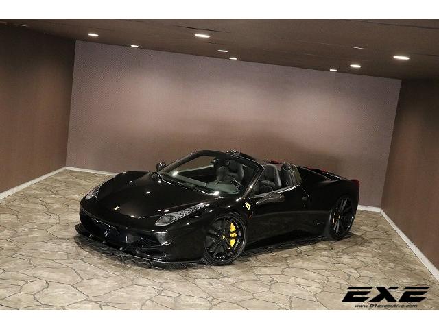 オックスフォードブルー Ferrari [X-50]フェラーリ 458 左 リアバンパー マウンティング ステー 85733000 FERRARI  SPIDER スパイダー