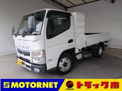 キャンター ロング全低床DX ドライブレコーダー ETC キーレス HID 電格ミラー バックカメラ 車線逸脱警報 木床 両3段工具棚 3方開 リアダブルタイヤ BTオーディオ ディーゼル車 AT 最積3000kg 中古車画像