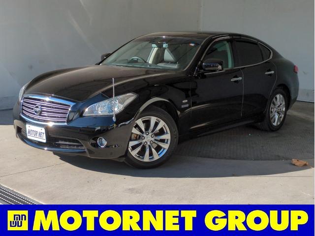 フーガハイブリッド(日産) Ａパッケージ　バックカメラ　純正ＨＤＤナビ　オートクルコン　ＨＩＤライト　オートライト　電動シート 中古車画像