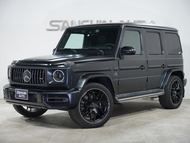 Ｇ６３　エディションマットブラック　ＡＭＧ２２インチＡＷ　ＡＭＧナイトＰＫＧ　カーボンインテリアトリム　ブラックキャリパー　シートＨ＆ベンチレーション　ブルメスターサウンド　レーダーセーフティＰＫＧ　サンルーフ