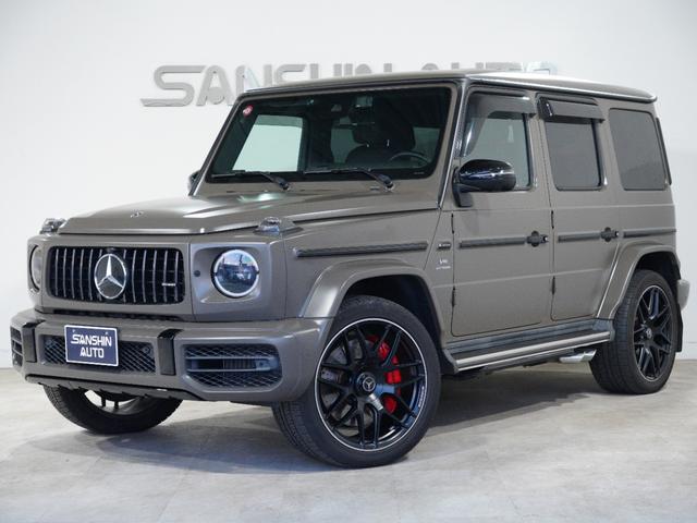 Ｇクラス(AMG) Ｇ６３　マヌファクトゥーアエディション　ＡＭＧ２２インチＡＷ　ＡＭＧレザーエクスクルーシブＰＫＧ　シートＨ＆ベンチレーション　デジタルインナーミラー　電動サイドステップ　３６０°カメラ　レッドキャリパー　前後ドラレコ 中古車画像