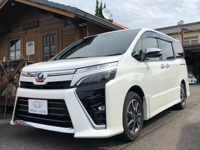 トヨタ ヴォクシー ＺＳ　煌ＩＩ　トヨタセーフティセンス・１オーナー・禁煙車・純正９インチＳＤナビ・フルセグＴＶ・１２インチフリップダウンモニター・バックカメラ・ビルトインＥＴＣ・両側パワースライドドア・クリアランスソナー・ＰＫＳＢ