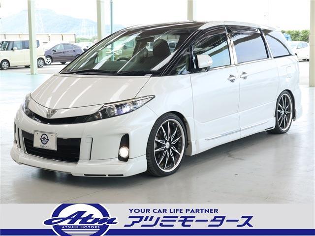 トヨタ エスティマ アエラス ｍｚスピード ｍｒ ｐｂドア ９型ナビ付の中古車 グーネット中古車