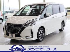 日産　セレナ　ハイウェイスターＶ　プロパイロット　エマージェンシーブレーキ　フロント