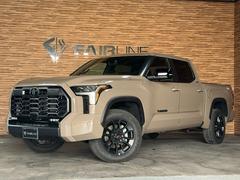 タンドラ クルーマックス リミテッド 4WD 2026年モデル ブラックレザー シートメモリー シートヒーター ベンチレーション ステアリングヒーター パノラマルーフ 14インチディスプレイオーディオ 360度カメラ JBLサラウンド 中古車画像