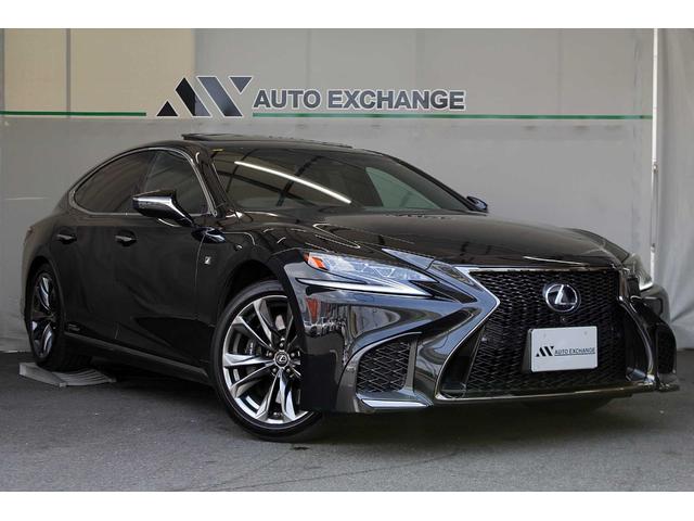 レクサス LS LS500h Fスポーツ ブラックホワイトグレー内装