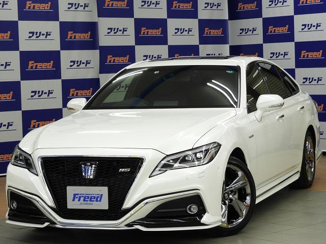 RSアドバンス サンルーフ純正SDナビTVパノラミック本革シート&シートヒーター純18AWレーダークルーズ&プリクラBSMレーンデパーチャーLEDヘッド&フォグETC(1枚目)