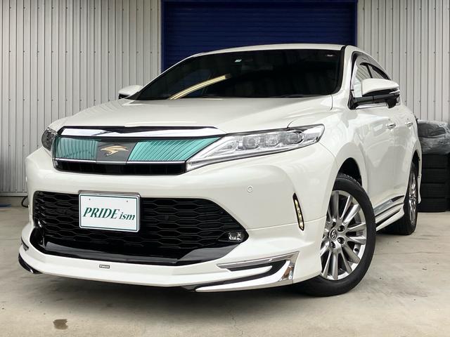 プレミアム　後期モデル　サンルーフ　モデリスタフルエアロ　電動リアゲート　純正ディーラオプション９インチナビ　バックカメラ　Ｂｌｕｅｔｏｏｔｈ接続　フルセグＴＶ　ハーフレザーパワーシート