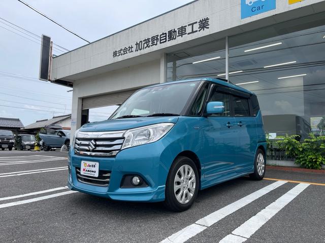 スズキ ソリオ ハイブリッドＭＺ　スズキセーフティサポート　両側パワスラ　純正ＨＩＤヘッド
