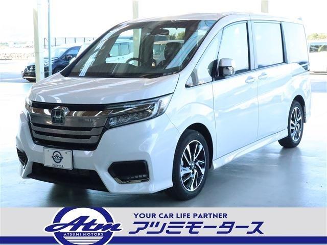 ホンダ ステップワゴンスパーダスパーダ クールスピリット ホンダセンシング 登録済未使用車 ターボ １７インチアルミ レザーコンビシート 両側パワースライドドアの中古車 車体価格2 8万円 21 令和3 年式 走行3キロ 車体色プラチナホワイトパール 愛知県豊橋市