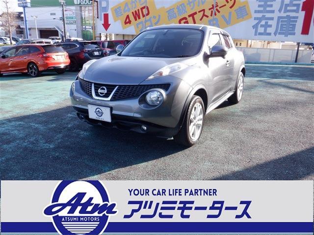 日産 ジューク １５ＲＳ　タイプＶ　新品タイヤ　ナビ