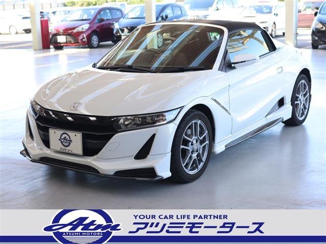 Ｓ６６０(ホンダ) β　６速マニュアル　バックカメラ　純正オプション無限エアロパーツ（Ｆ・Ｓ・Ｒ）　ＬＥＤヘッドライト　スマートキー　シティブレーキアクティブシステム＋センターディスプレイオーディオ 中古車画像
