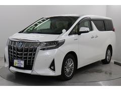 アルファードハイブリッド G 7人乗り 両側電動スライドドア ワンオーナー フルセグ メモリーナビ メディアプレイヤー接続 CD/DVD再生 バックモニター ETC パワーシートブラインドスポットモニタ 衝突回避 ペダル踏み間違い 中古車画像