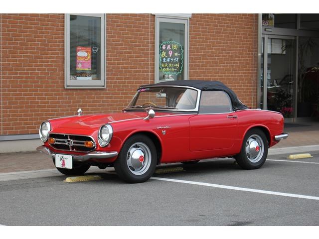 ホンダ ｓ８００オープンの中古車 車体価格ask 1966年式 走行3 4万キロ 車体色レッド 三重県三重郡川越町当新田６１５ ヴィンテージ 宮田自動車株式会社の在庫 グーネット中古車