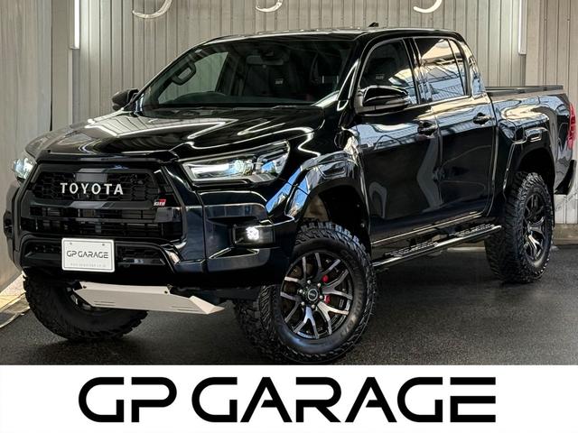 ハイラックス(トヨタ) Z GRスポーツ JAOSDampers 前後リフトアップ RAYS17インチアルミ ジオランダーMT275/70R17 ベッドライナ― トノカバー Aftermarketサイドステップ アンダーカバー 2色切替フォグ スモークフィルム ETC 中古車画像