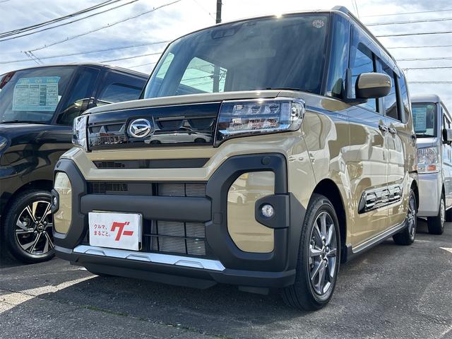 タント ファンクロス　ドライブレコーダー　ＥＴＣ　バックカメラ　両側電動スライドドア　純正フルセグナビ　クリアランスソナー　衝突被害軽減システム　オートライト　ＬＥＤヘッドランプ　ヘッドライトウォッシャー　スマートキー（1枚目）